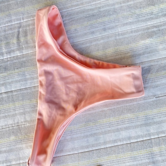 6 for$20♥️BNWT Zaful sz. 4 dusty/blush pink  swim bikini bottom  swimsuit - Picture 4 of 6